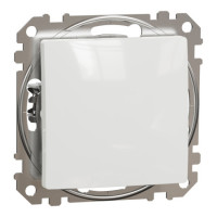 Кнопковий перемикач білий sedna design Schneider SDD111116