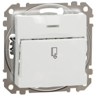 Выключатель карточный Schneider Sedna Design 10А білий SDD111121