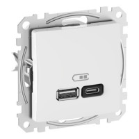 Usb роз a+c 3a 45вт білий sedna design Schneider SDD111404