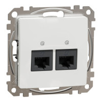 Роз подв rj45 cat5e utp біл sedna design Schneider SDD111452
