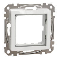 Адаптор 45х45 для unica new б/лап, білий Schneider SDD111907