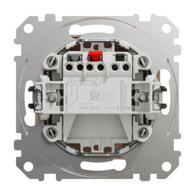 Выключатель Schneider Sedna Design 1-клавишный бежевый SDD112101