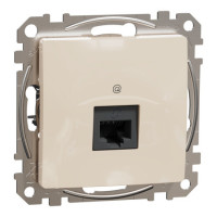 Один роз rj45 cat5e utp беж sedna design Schneider SDD112451