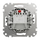 Выключатель Schneider Sedna Design 1-клавишный цвет алюминий SDD113101