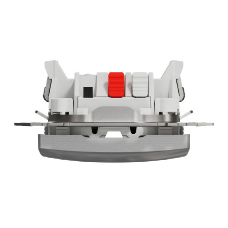 Выключатель Schneider Sedna Design 1-клавишный цвет алюминий SDD113101