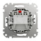 Выключатель Schneider Sedna Design 2-клавишный цвет алюминий SDD113105