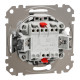 Выключатель Schneider Sedna Design & Elements 2-клавишный кнопочный 10А цвет алюминий SDD113118