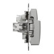 Выключатель карточный Schneider Sedna Design & Elements 10А цвет алюминий SDD113121