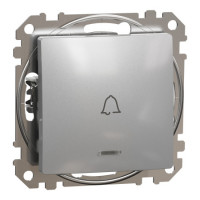 Вим кнопк дзв підс алюм sedna design Schneider SDD113131L