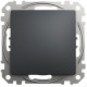 Выключатель Schneider Sedna Design & Elements промежуточный черный SDD114107