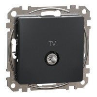 Кінцева tv роз 4 дб чорний sedna design Schneider SDD114471