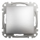 Выключатель Schneider Sedna Design & Elements 1-клавишный 10AX PRO матовый алюминий SDD170101U