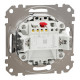 Выключатель Schneider Sedna Design & Elements 1-клавишный 10AX PRO матовый алюминий SDD170101U
