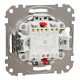 Выключатель Schneider Sedna Design & Elements промежуточный 10AX PRO матовый алюминий SDD170107U