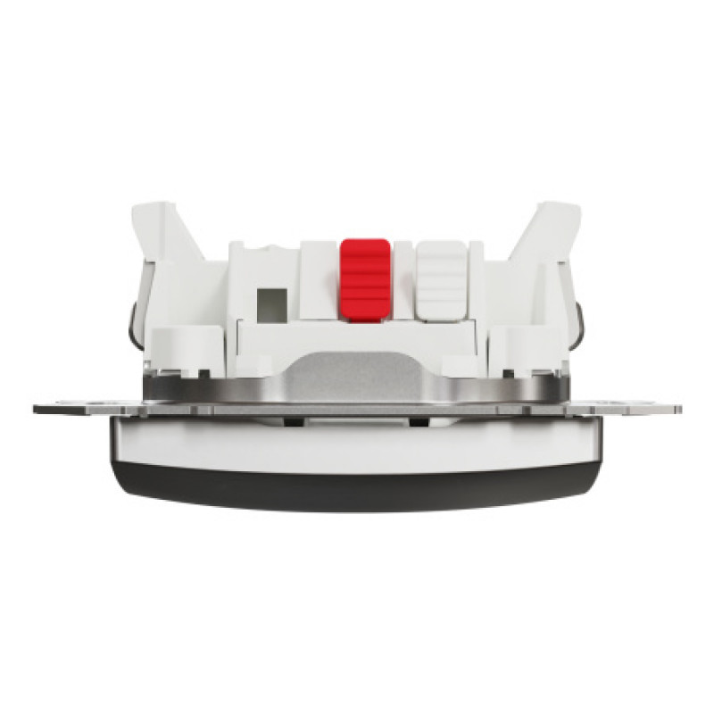 Выключатель Schneider Sedna Design & Elements кнопочный 10A PRO матовый алюминий SDD170111U