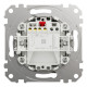 Выключатель Schneider Sedna Design & Elements кнопочный 10A PRO матовый алюминий SDD170111U