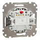 Выключатель Schneider Sedna Design & Elements кнопочный 10A PRO матовый алюминий SDD170111U