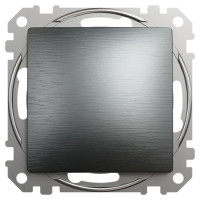 Выключатель Schneider Sedna Design & Elements 1-клавишный 10AX PRO матовый титан SDD172101U