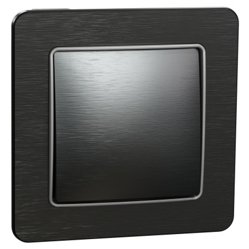 Выключатель Schneider Sedna Design & Elements 1-клавишный 10AX PRO матовый титан SDD172101U