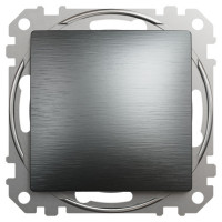 Выключатель Schneider Sedna Design & Elements кнопочный 10A PRO матовый титан SDD172111U