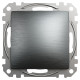 Выключатель Schneider Sedna Design & Elements кнопочный 10A PRO матовый титан SDD172111U