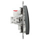 Выключатель Schneider Sedna Design & Elements кнопочный 10A PRO матовый титан SDD172111U