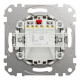 Выключатель Schneider Sedna Design & Elements 2-клавишный 10AX PRO береза SDD180105U