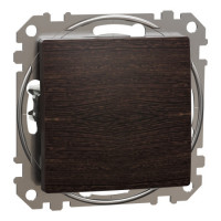 Выключатель Schneider Sedna Design & Elements 1-клавишный 10AX PRO венге SDD181101U