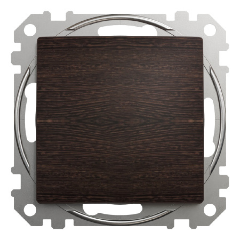Выключатель Schneider Sedna Design & Elements 1-клавишный 10AX PRO венге SDD181101U