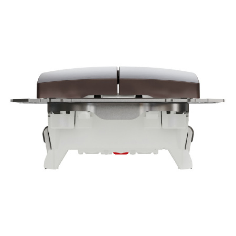 Выключатель Schneider Sedna Design & Elements 2-клавишный 10AX PRO венге SDD181105U