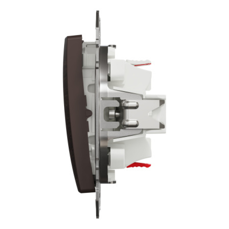 Выключатель Schneider Sedna Design & Elements промежуточный 10AX PRO венге SDD181107U