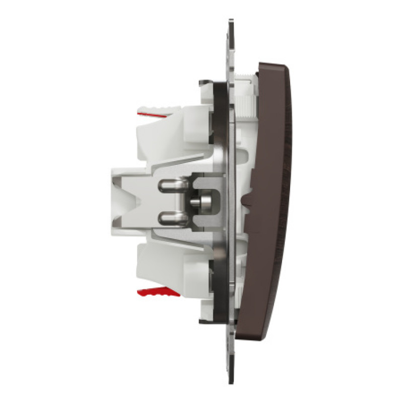 Выключатель Schneider Sedna Design & Elements промежуточный 10AX PRO венге SDD181107U