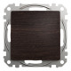 Выключатель Schneider Sedna Design & Elements кнопочный 10A PRO венге SDD181111U