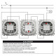 Выключатель Schneider Sedna Design IP44 промежуточный белый SDD211107