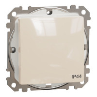 Однокл вим ip44 бежевий sedna design Schneider SDD212101