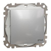 Однокл перемикач ip44 алюм sedna design Schneider SDD213106