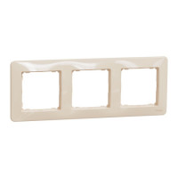 Рамка 3-пост бежевий sedna design Schneider SDD312803