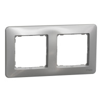 Рамка 2-пост алюм sedna design Schneider SDD313802