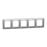 Рамка 5-пост алюм sedna design Schneider SDD313805