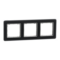 Рамка 3-пост шт мат скло sedna elements Schneider SDD362803