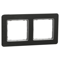 Рамка 2-пости мат титан Schneider SDD372802U