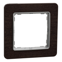 Рамка 1-пост венге Schneider SDD381801U