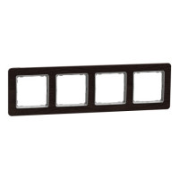Рамка 4-пости венге Schneider SDD381804U