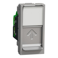 Роз комп rj45, один кат.6 stp, 1м алюм Schneider NU341630