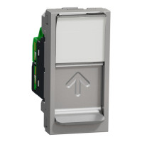 Rj45 1 модуль cat6a ftp алюм Schneider NU344830