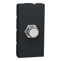 Розетка coaxial f-type, 1 модуль антр Schneider NU346854