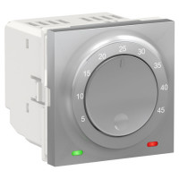Термостат теплої підлоги 10а алюм. Schneider NU350330