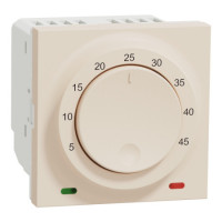 Термостат теплої підлоги 10а беж. Schneider NU350344