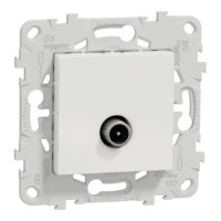 Розетка tv кінц біл Schneider NU546418