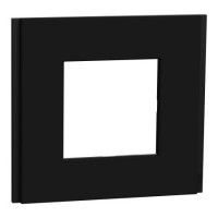 Рамка 1-пост deco material каучук Schneider NU600272